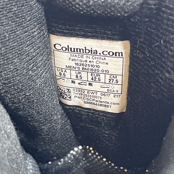Columbia Bugaboot Plus III Omni-Heat 200g Boots Men’s 9.5 BM1620-010 main image 8